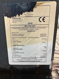 Teplovodné krbové kachle - krbové kachle s výmenníkom - 9