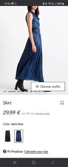 Spoločenské šaty veľ.36 a sukňa veľ.36 - 9