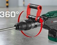 Parkside búracie kladivo PAH 1700 C4 ..2 sekáče Makita - 9