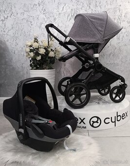 TROJKOMBINÁCIA BUGABOO FOX BLACK MELANGE - 9