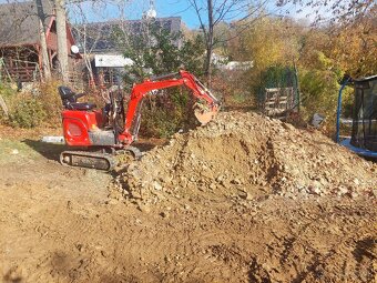 Vykopove práce MinibagerZB - 9