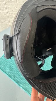 Street Racer prilba, s Cardo Spirit HD intercom velkost M - 9
