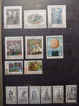 umenie - partia známok - 9