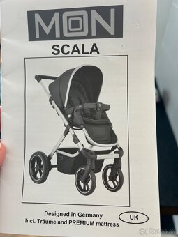 Kočík Moon SCALA + autosedačka Cybex atóm M - 9