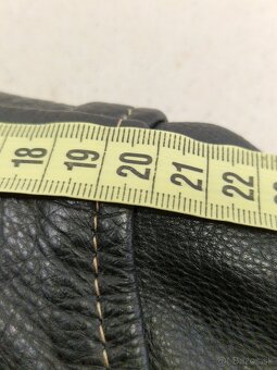 Pánská luxusní kožená bunda bomber Uncle Sam XL - 9