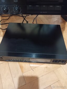 Technics systém zosilovač kazeta gramofón fm - 9