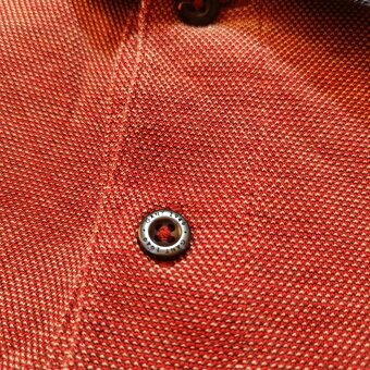 Gant bordová polokošeľa s krátkym rukávom oxford pique XL - 9