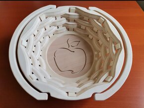 Košík drevený - 9