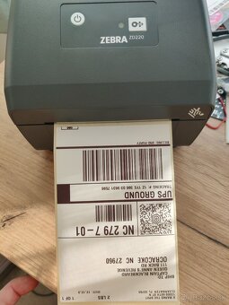 Zánovné Tlačiareň etikiet Zebra ZD220 ZD 220 DT 203dpi USB - 9