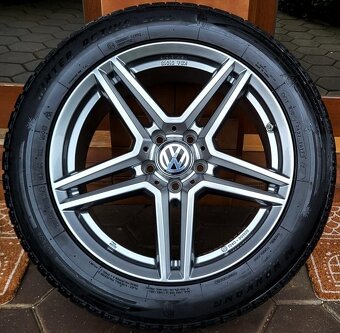 Alu R18 5x112 Mercedes GLA, GLB, GLK + zimné 235/55R18 - 9