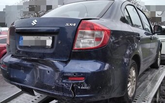 SUZUKI SX4 1.6 2008 predám DVERE sedan, NÁRAZNÍK, MOTOR M16A - 9