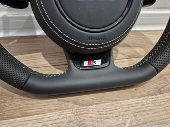 VOLANT AUDI KOŽENÝ MULTIFUNKCNY + AIRBAG - 9