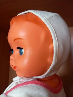 Stará retro bábika made in Czechoslovakia 50 cm - 9