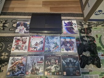 Playstation 3 superslim 500GB červená - 9