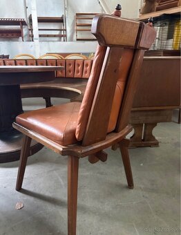 Štýlová Rohová drevená lavica - 9