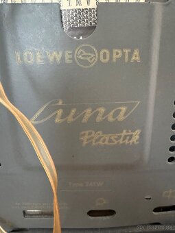 Staré rádio Loewe-Opta 741W - 9