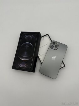 iPhone 12 Pro Max 128GB Graphite (100% Batéria) + ZÁRUKA - 9