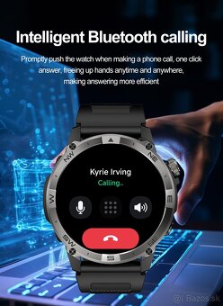 VWAR Taktické GPS profesionálne smartwatch - 9