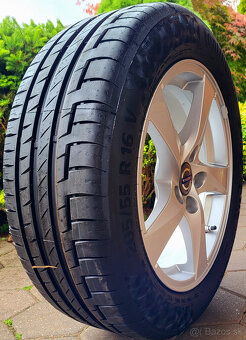 alu R16 5x108, orig. Volvo (pneu Continental 205/55, NOVÉ) - 9
