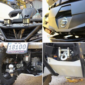 CFMOTO X1000 G2 • 1 130 km • EPS • ťažné • zadný box - 9