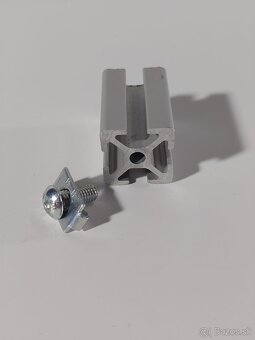 Hliníkové profily a príslušenstvo – stavebnicový systém MTPP - 9