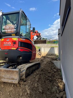Zemné a výkopové prace minibagrom - 9
