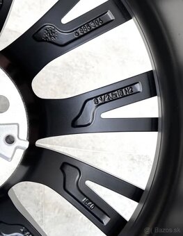 Nová kola originál BMW 3,R18 5x112 dvourozmer - 9