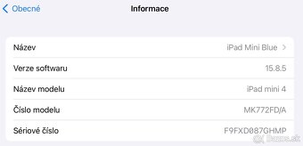 iPad mini 4 Wifi + Cellular 128 GB - výnimočný kúsok - 9