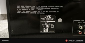 Kazetový deck (dvojitý) - JVC TD-W254 - 9