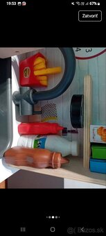 Detská drevená kuchynka Lidl - 9