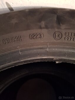 Predám letne pneumatiky 215/55r17 Contimental - 9