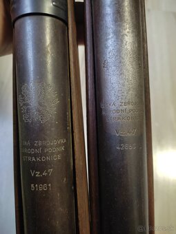 2 vojenské vzduchovky vz. 47 s levom - 9