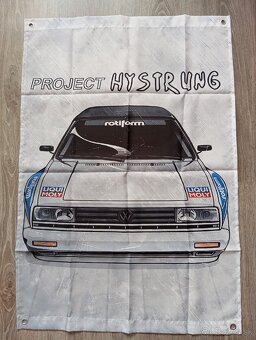 Vlajku VW Golf Mk2, Mk3, GTI, G60 rallye, VR6,Hella a iné - 9
