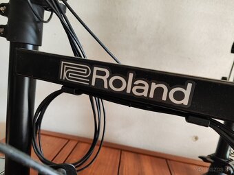 Predám súpravu bicích Roland so slúchadlami a stoličkou - 9