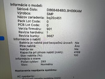 MacBook pro 13” RETINA + Adaptér USB-C /Super cena/ - 9