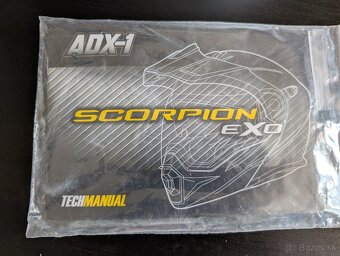 Prilba Scorpion Exo ADX-1 veľkosť M  biela - 9