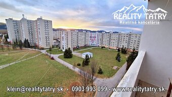Byt 1 izbový s loggiou, zariadený - ul. Novomeského, Poprad - 9