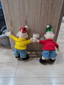 PAT a MAT a Teletubbies plysove postavicky - 9