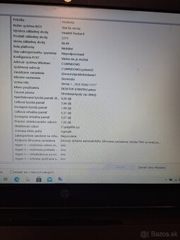 Predávam notebook HP 250 G3 - 9