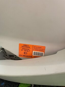 Autosedačka Britax Romer ll 9-18 kg - 9