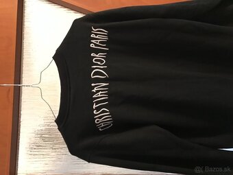 CHRISTIAN DIOR black damska mikinka S/M - 9