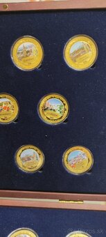 Mince EU miest pozlatene - 9