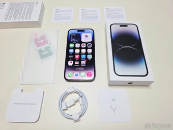 APPLE IPHONE 14 PRO 128GB BLACK,BATERKA 100% - 9