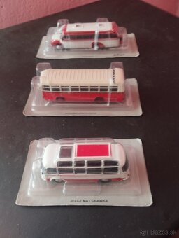 Modely autička kovové mierka 1:43 zbierka 72 ks - 9