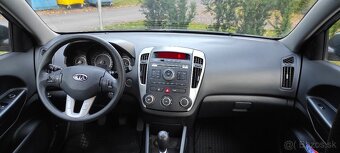 Predám Kia Ceed 1,4 benzín/66kw r.v. 2010 - 9