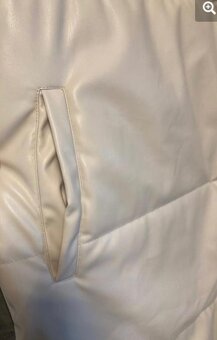 Koženková dámska teplá vesta - 9