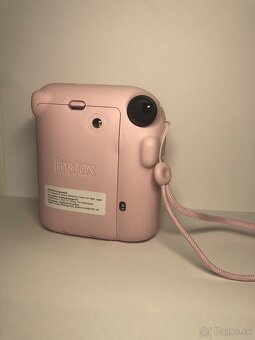 fotoaparát polaroid ružový/fujifilm instax mini 12+púzdro - 9