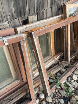 Predám drevené okna a balkónové dvere - 9