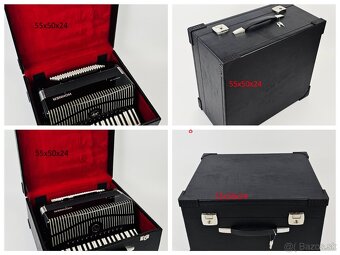 Nové kufre na akordeon heligonka Odolne, vysoka kvalita - 9