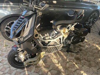 ITALJET DRAGSTER 200 BLACK/GOLD LIMITED EDITION ako novy - 9